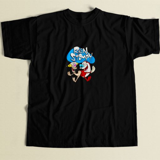 Ren And Stimpy 80s Men T Shirt