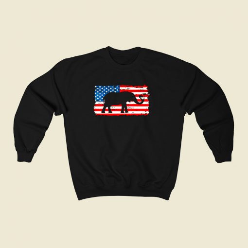 Republican Party 80s Fashionable Sweatshirt