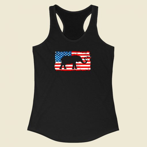 Republican Party Racerback Tank Top Style