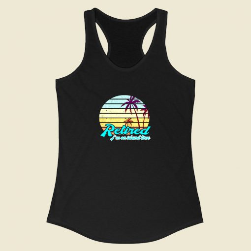 Retirement Gift 2019 Racerback Tank Top Style