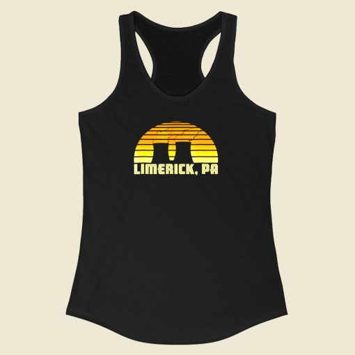 Retro Limerick Racerback Tank Top Style