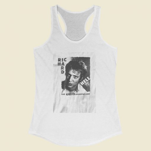 Richard Hell Women Racerback Tank Top