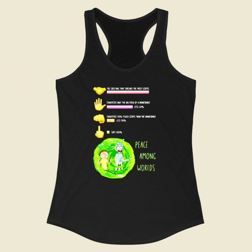 Rick And Morty Racerback Tank Top Style