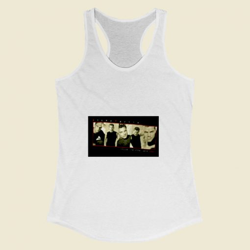 Ricky Martin 1999 Women Racerback Tank Top