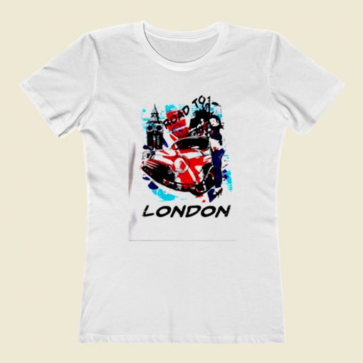 Road To London British Women T Shirt Style