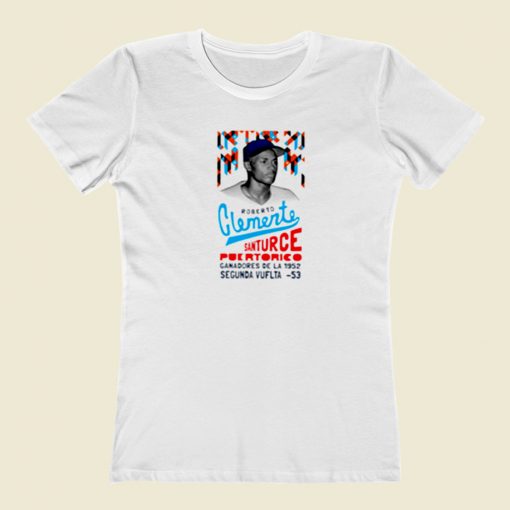 Roberto Clemente Santurce Puertorico Women T Shirt Style