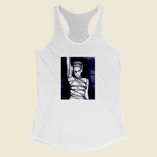 Robyn Rihanna Fenty Singer Women Racerback Tank Top