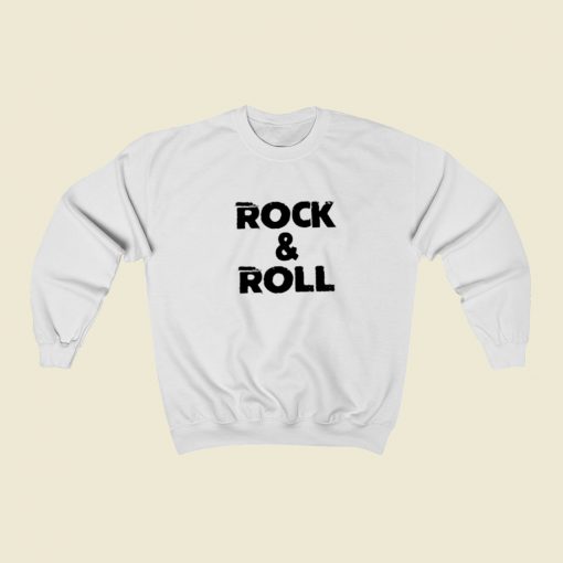 Rock And Roll Christmas Sweatshirt Style