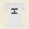 Rock And Roll Women T Shirt Style