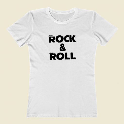 Rock And Roll Women T Shirt Style