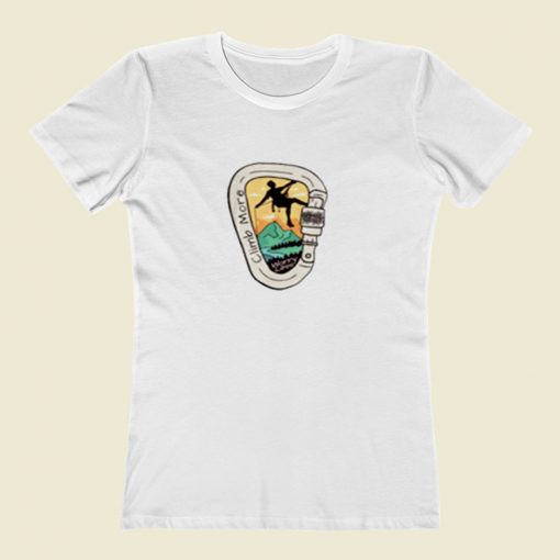 Rock Climbing Women T Shirt Style