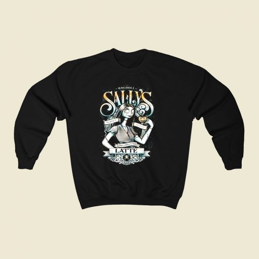 Sallys Pumpkin 80s Fashionable Sweatshirt