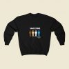 Same Crime African American 80s Fashionable Sweatshirt