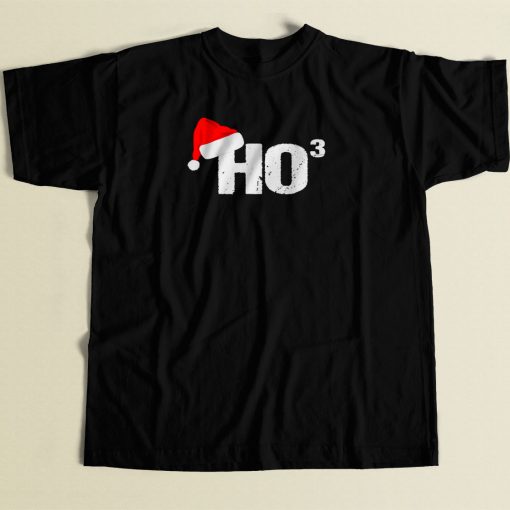 Santa Ho Ho Ho 80s Men T Shirt