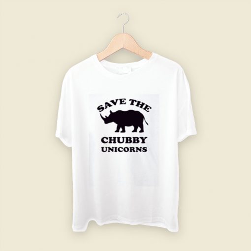 Save The Chubby Unicorns Men T Shirt Style