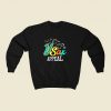 Sax Appeal Saxophonist Band 80s Fashionable Sweatshirt