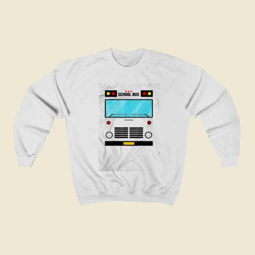 School Bus Christmas Sweatshirt Style