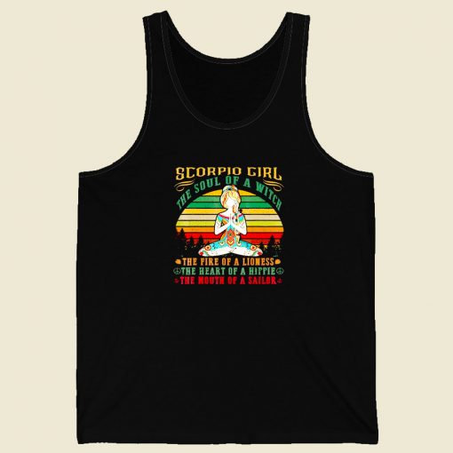 Scorpio Girl Men Tank Top