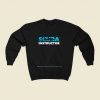 Scuba Instructor 80s Fashionable Sweatshirt