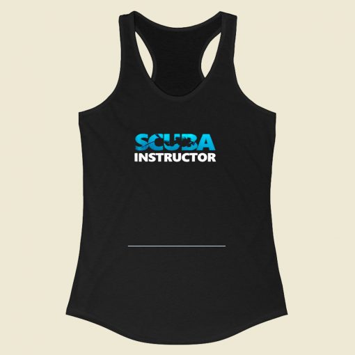 Scuba Instructor Racerback Tank Top Style