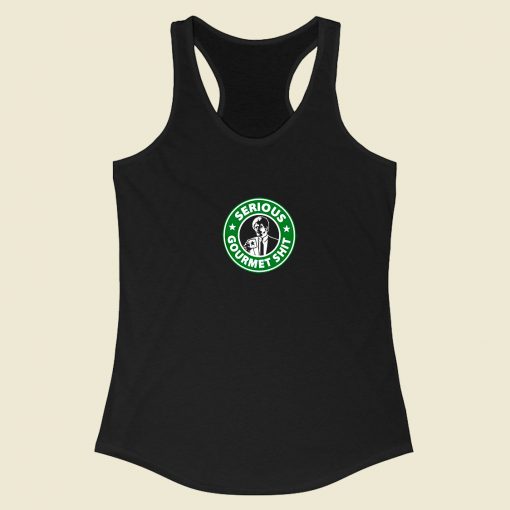 Serious Gourmet Coffee Racerback Tank Top Style