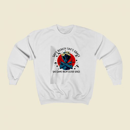 She Beauty She Grace Christmas Sweatshirt Style