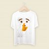 Shh Shushing Face Emoji Men T Shirt Style