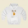 Shh Shushing Face Emoji Street Hoodie Style