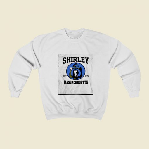 Shirley Est 1775 Massachusetts Christmas Sweatshirt Style