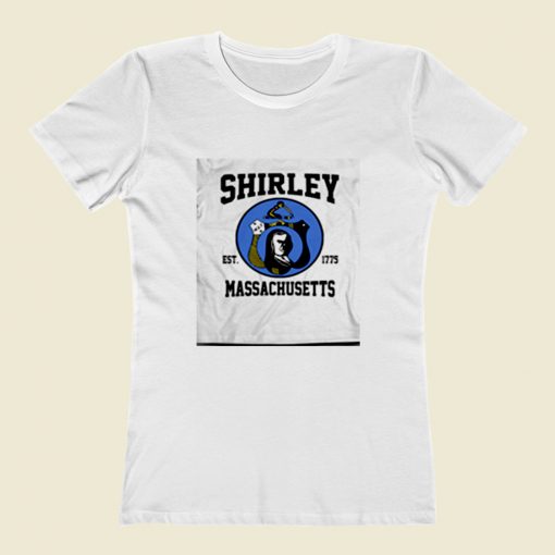 Shirley Est 1775 Massachusetts Women T Shirt Style