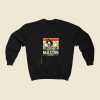 Shonuff The Last Dragon Whos The Master 80s Fashionable Sweatshirt