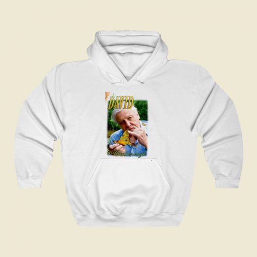 Sir David Attenborough Street Hoodie Style