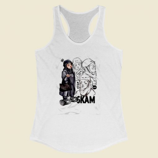 Skam Sana Women Racerback Tank Top