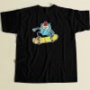 Skateboard Birthday 80s Men T Shirt