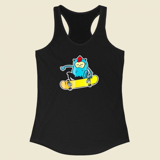 Skateboard Birthday Racerback Tank Top Style