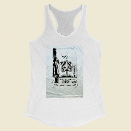 Skelfie Women Racerback Tank Top