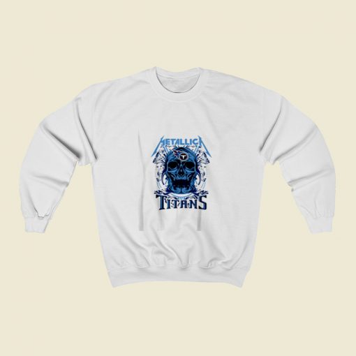 Skull Metallica Tennessee Titans Christmas Sweatshirt Style