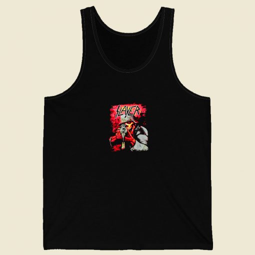 Slayer Sniper Skull Men Tank Top