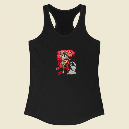 Slayer Sniper Skull Racerback Tank Top Style