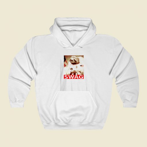 Sloth Swag Poster Street Hoodie Style