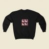 Smile More 80s Fashionable Sweatshirt