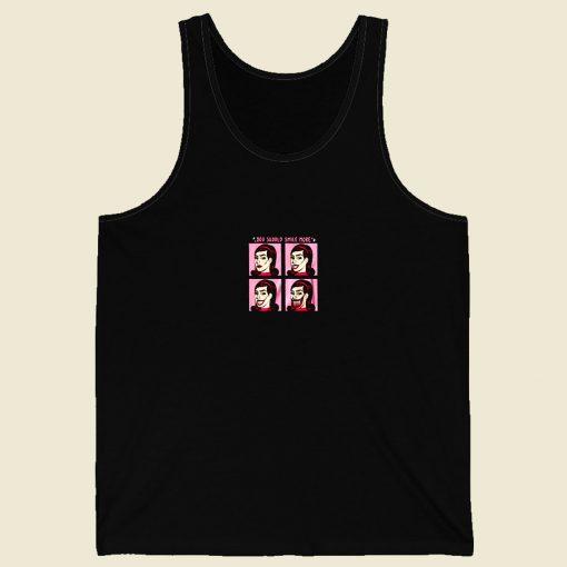 Smile More Men Tank Top