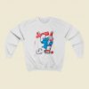 Smurfnoff Vodka Christmas Sweatshirt Style