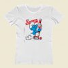 Smurfnoff Vodka Women T Shirt Style