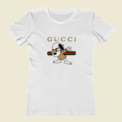 Snoopy Dabbing Gucci Joe Cool Stay Stylish Women T Shirt Style