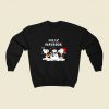 Snoopy Feliz Navidog 80s Fashionable Sweatshirt