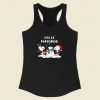 Snoopy Feliz Navidog Racerback Tank Top Style