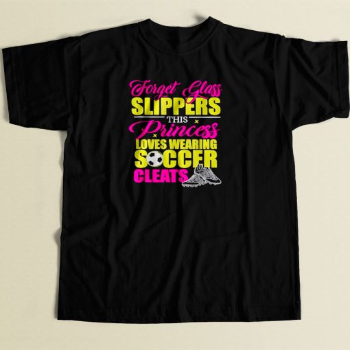 Soccer Princess 80s Men T Shirt