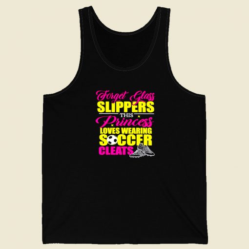 Soccer Princess Men Tank Top