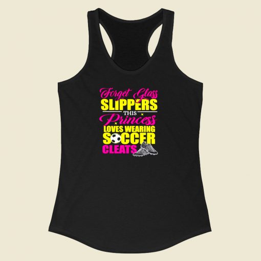 Soccer Princess Racerback Tank Top Style